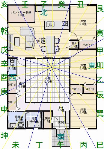 中庭風水